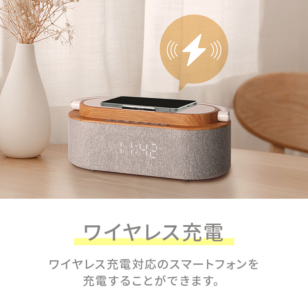 光と音のマルチクロック