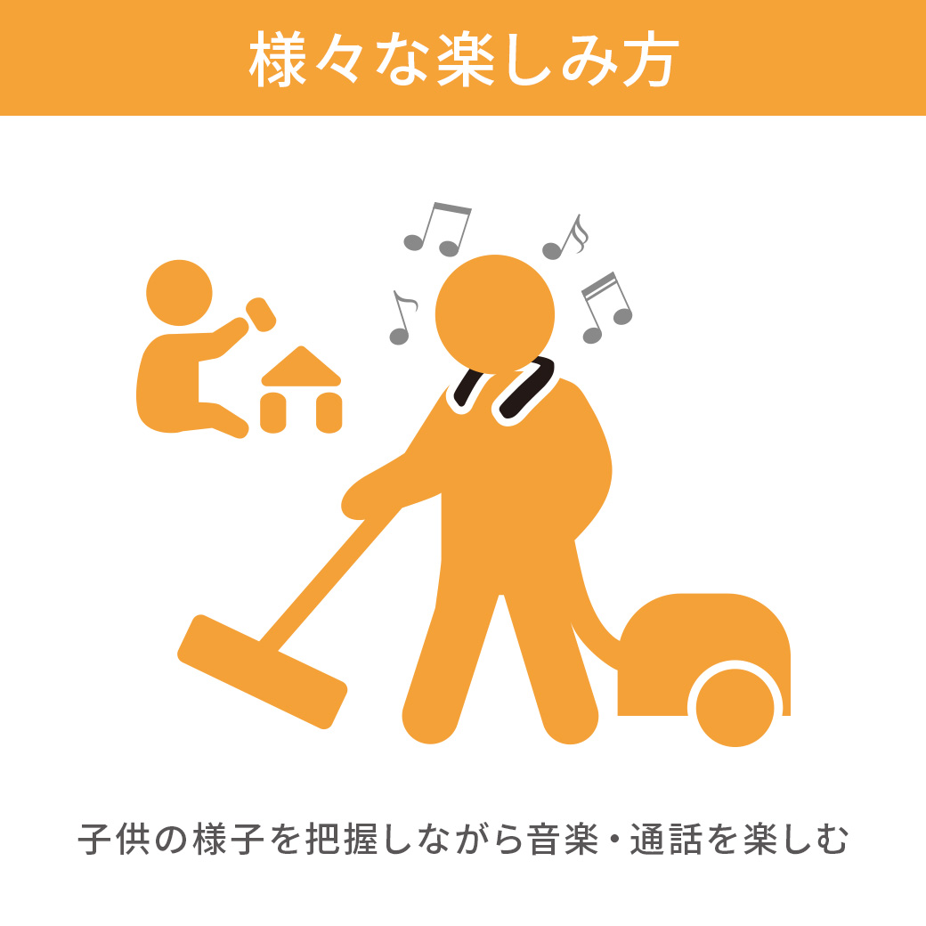 肩にかけるワイヤレススピーカー WS-020