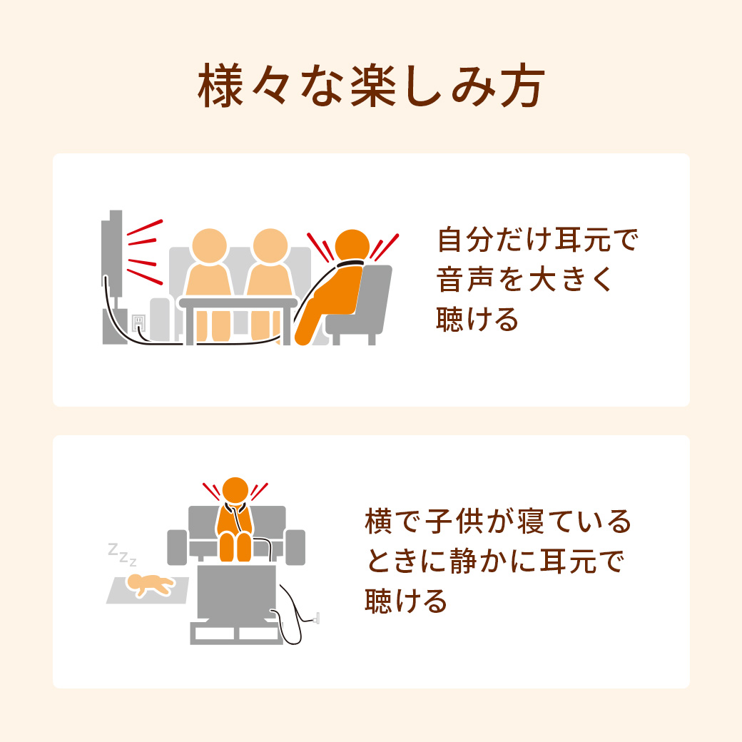 肩にかけるスピーカー YWS-010