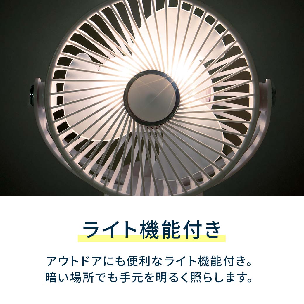 3WAYマルチクリップファン
