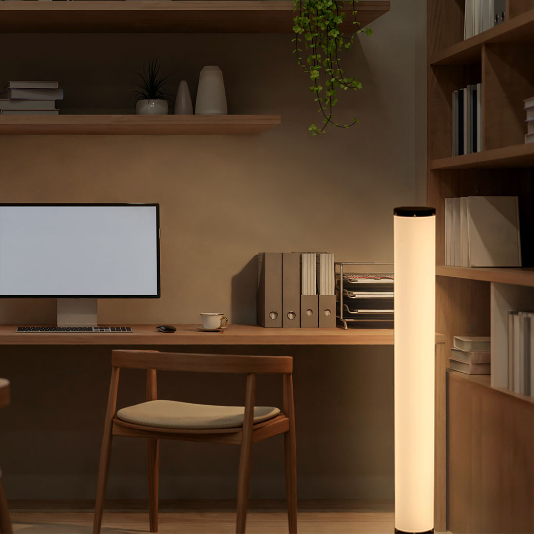 組立式フロアライト Long Lamp