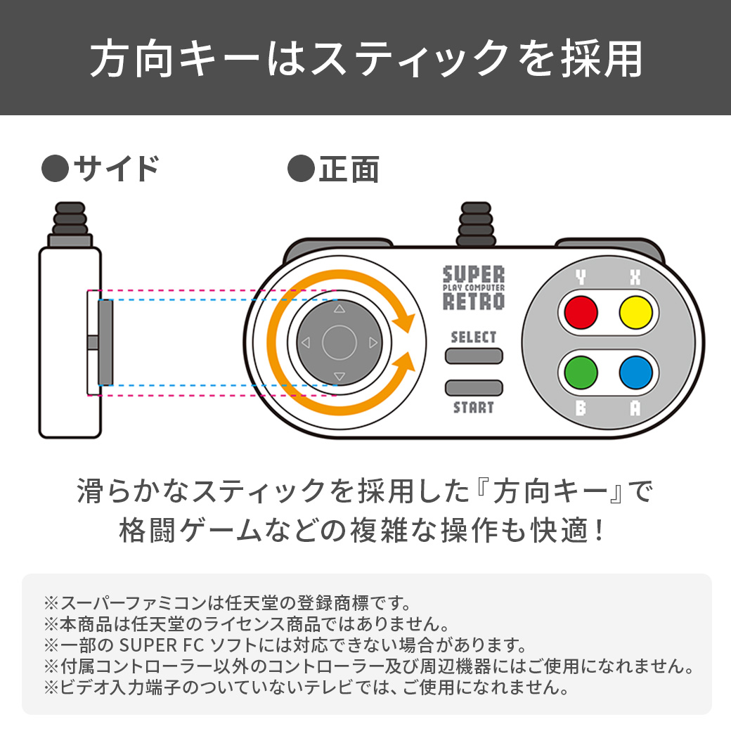 スーパープレイコンピューターレトロ
