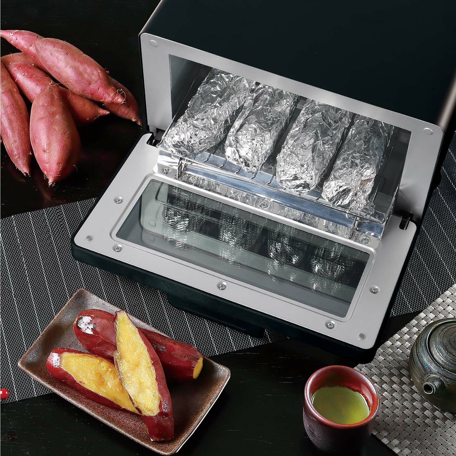 超蜜やきいもトースター G2第弐世代 ブラック │LITHON STORE(ライソン